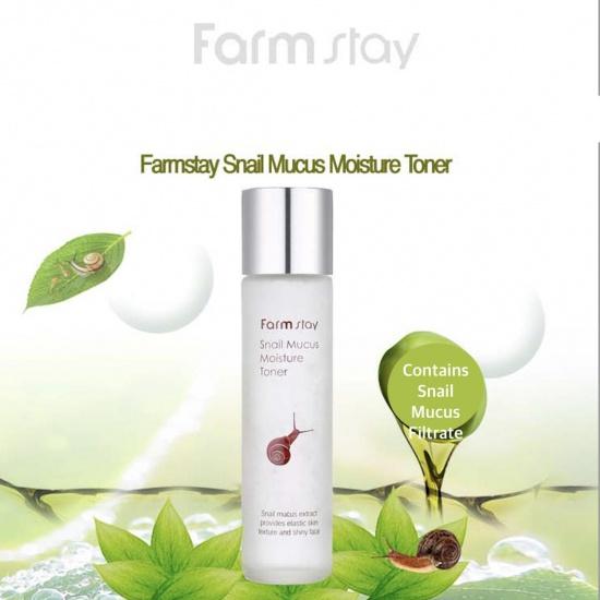 FARM STAY Snail Mucus Moisture Toner 150ml