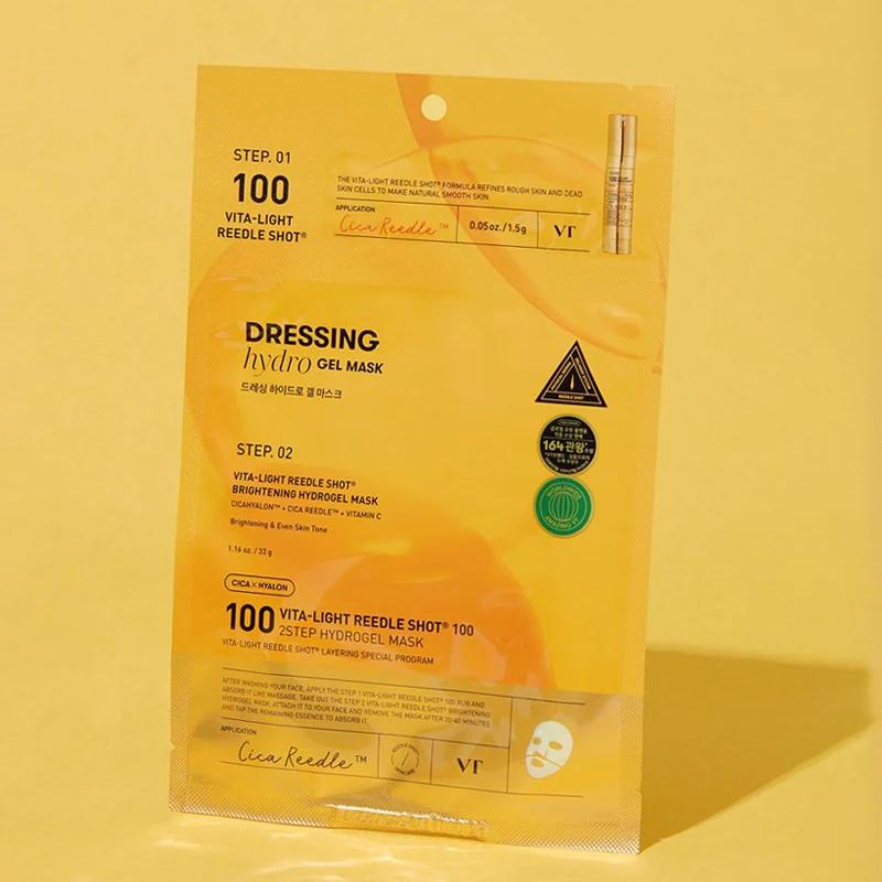 VT  Vita-Light Reedle Shot 100 2-Step Hydrogel Mask 34.5g*4pcs