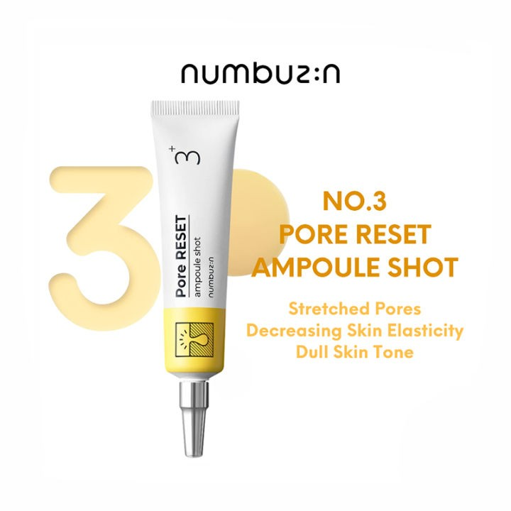 Numbuzin No.3 Pore Reset Ampoule Shot 25ml