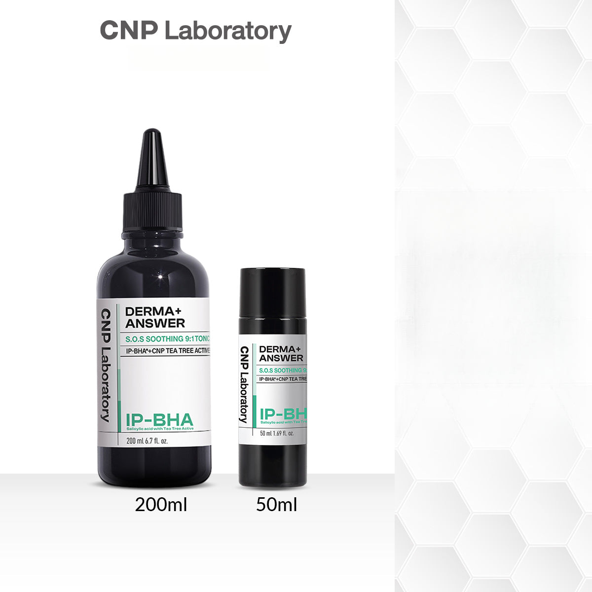 CNP Laboratory Derma+ Answer SOS Soothing Tonic IP-BHA Ampule-Soothing, Exfoliating, Tea Tree