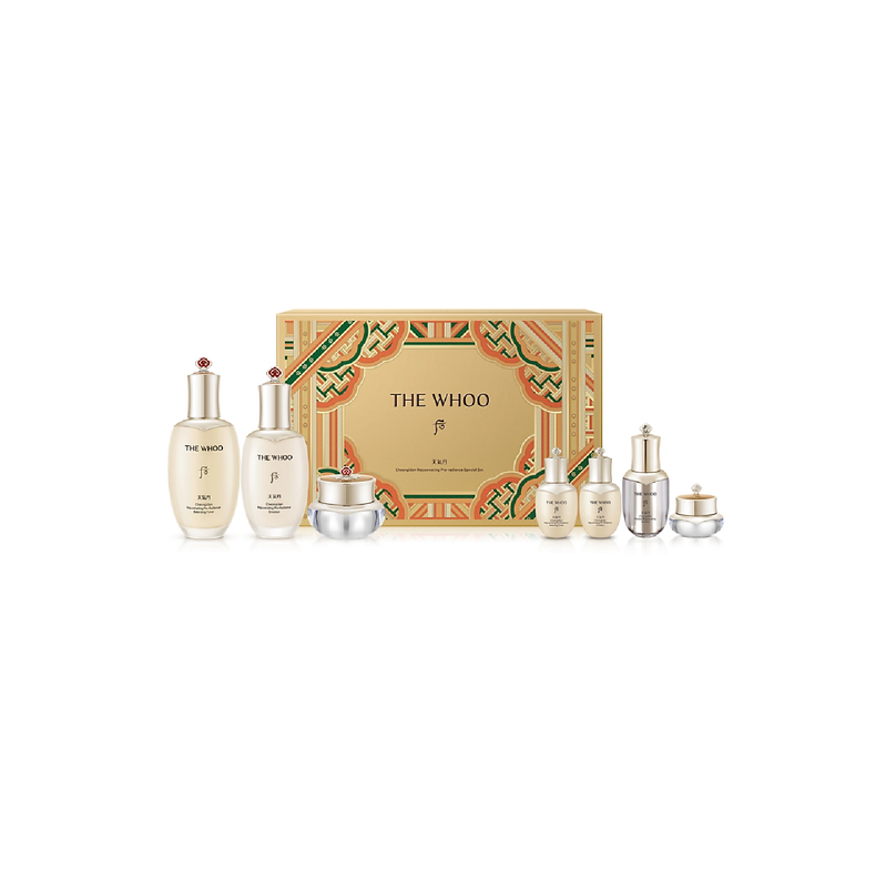 The history of Whoo Cheongidan 7pcs Special Set Duty free version