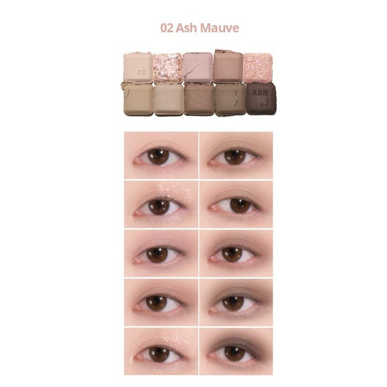 lilybyred Mood keyboard eye shadow palette 10.5g 8colors