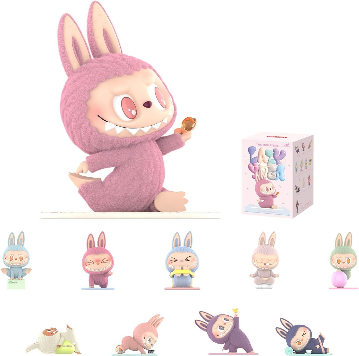 POPMART LABUBU Lazy Yoga