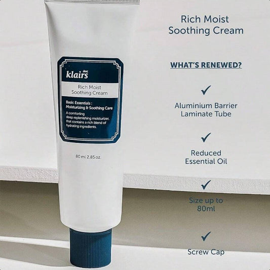Dear, Klairs Rich Moist Soothing Cream 80g