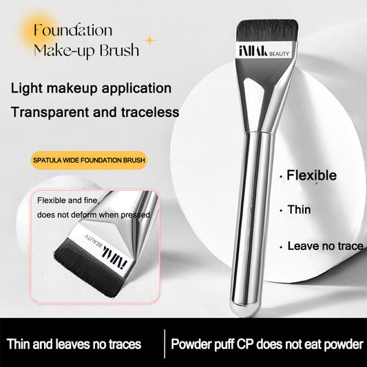 [100%オリジナル]Inhak スパチュラ ワイドファンデーションブラシ