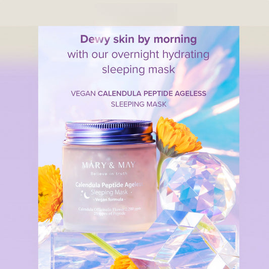 Mary & May Calendula Peptide Ageless Sleeping Mask 110g