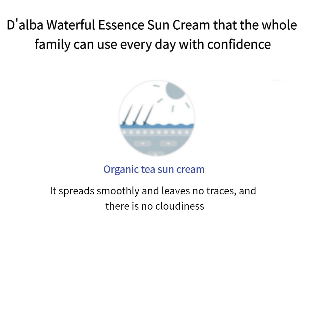 d'Alba Waterfull UV Essence Sun Cream 50ml SPF50+ Sunscreen