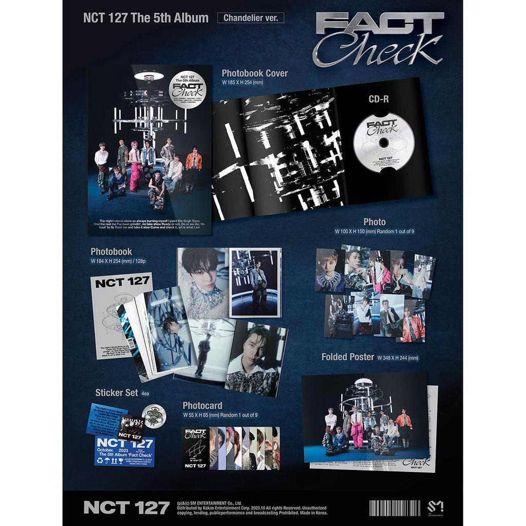 NCT 127 5th Album - [Fact Check] (Chandelier Ver.)