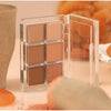 BBIA Six Color Eyeshadow Palette New Color Cold and Warm Tone Smoked Han Suxi 0708 Fall and Winter Atmosphere