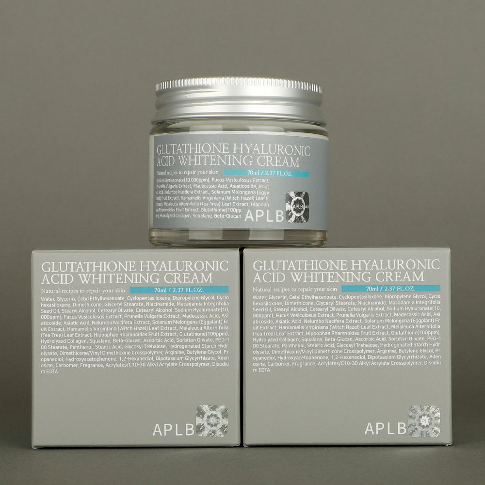 APLB Glutathione Hyaluronic Acid Whitening Cream 70ml Made in Korea Whitening Care Solution Korean Authentic Skincare Beauty product