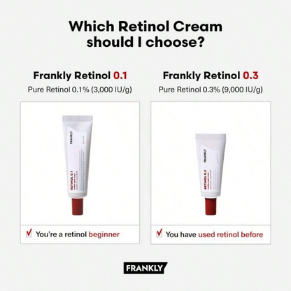FRANKLY Retinol 0.3% Cream 20ml