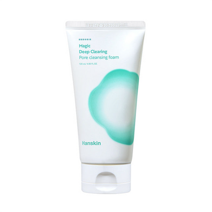 Hanskin Magic Deep Clearing Pore Cleansing Foam Facial Cleanser for Blackheads