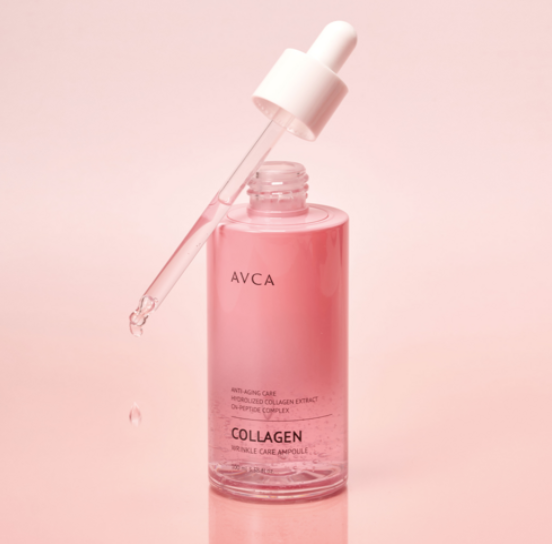 Avca wrinkle care collagen ampoule 100ml Boosting Essence Elastic