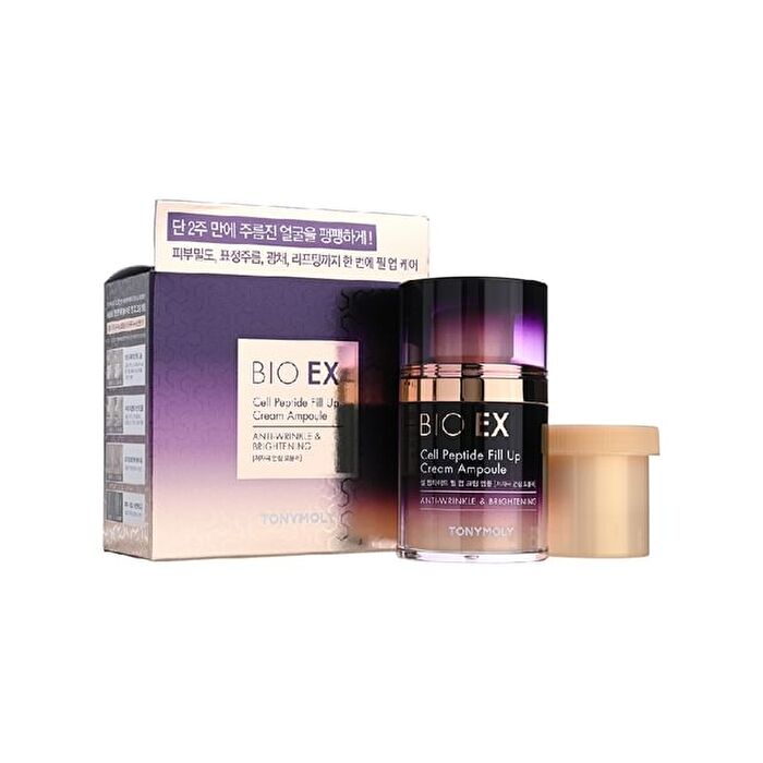 トニーモリー バイオ EX セルペプチド フィルアップ クリーム アンプル 50ml + 詰め替え用 30ml
