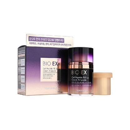 Tonymoly Bio EX Cell Peptide Fill Up Cream Ampoule 50ml + Refill 30ml