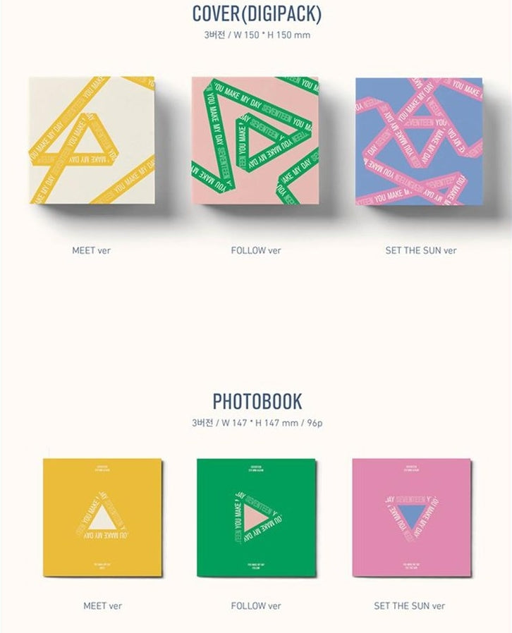 Seventeen 5th Mini Album 'YOU MAKE MY DAY'