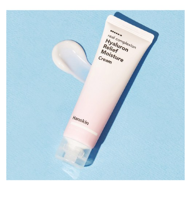 [HANSKIN] Real Complexion Hyaluron Relief Moisture Cream - 50ml