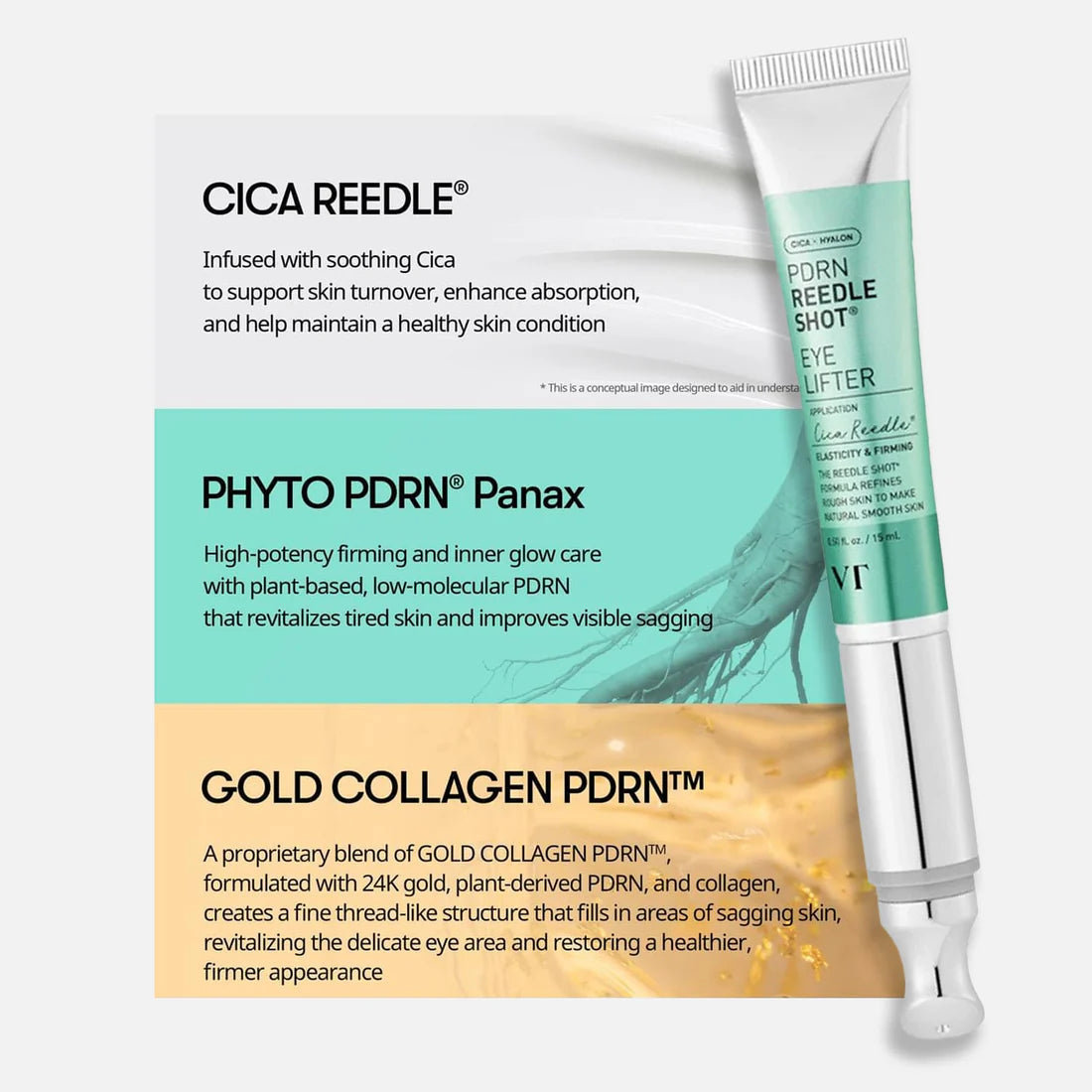 VT PDRN Reedle Shot Eye Lifter 15ml