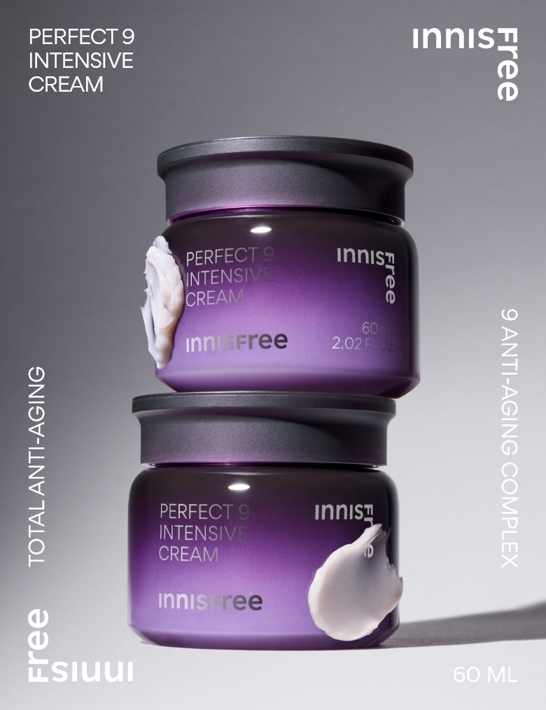 [100% Original] Innisfree Perfect 9 Intensive Line ( Skin | Lotion | Serum | Cream | Eye Cream)