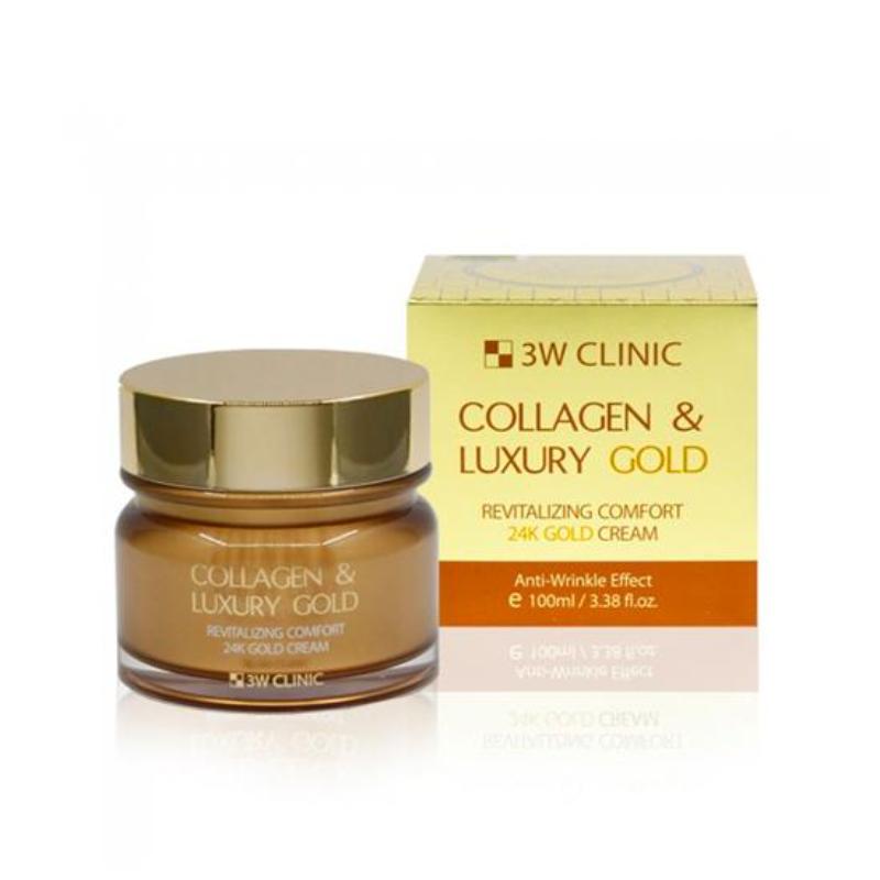 3w Clinic Collagen and Luxury Gold Cream 100ml