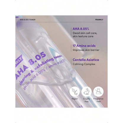FRANKLY Aha 8.05% Toner 100ml