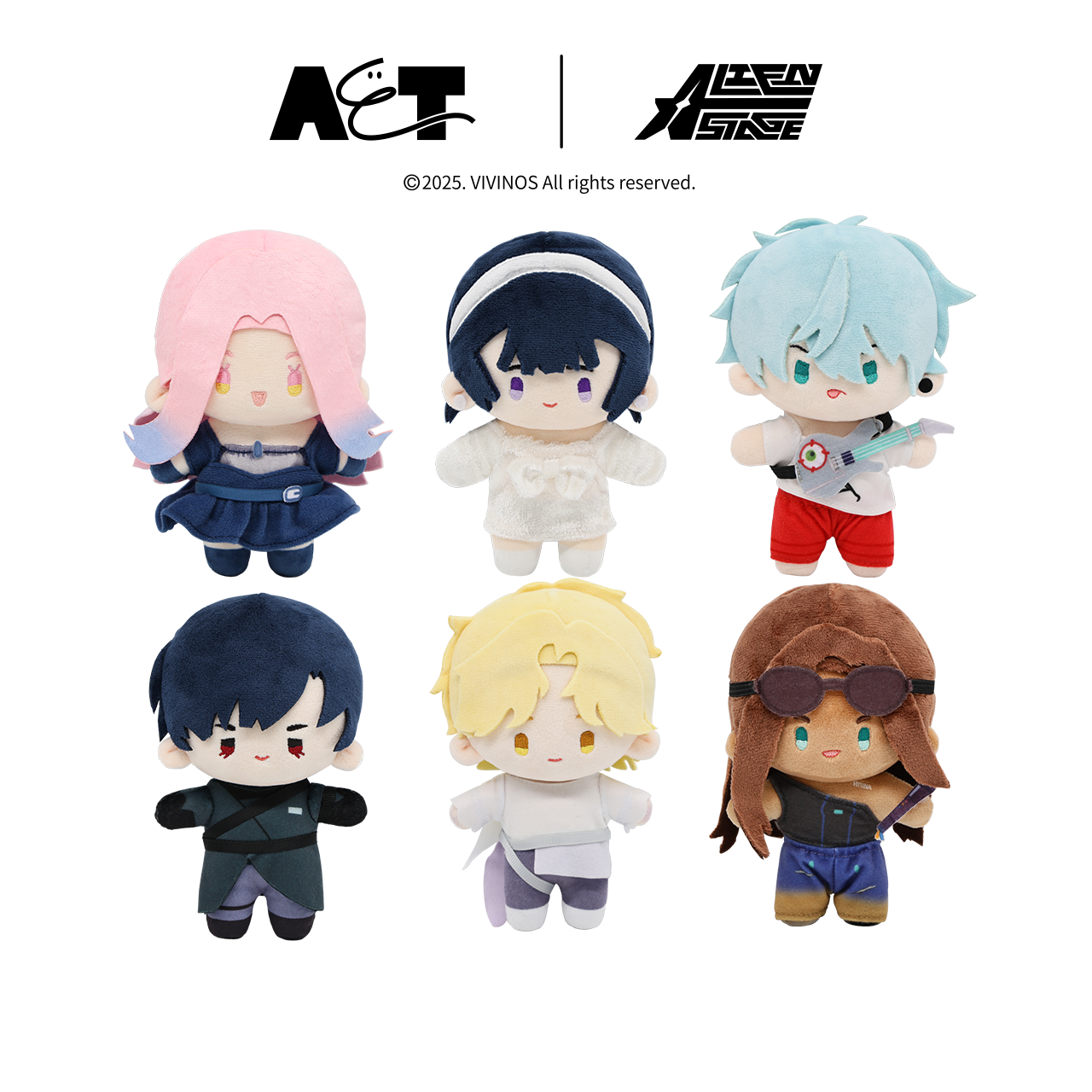 Pre-order Alien Stage Plush Dolls - THEME Series(in stock now)