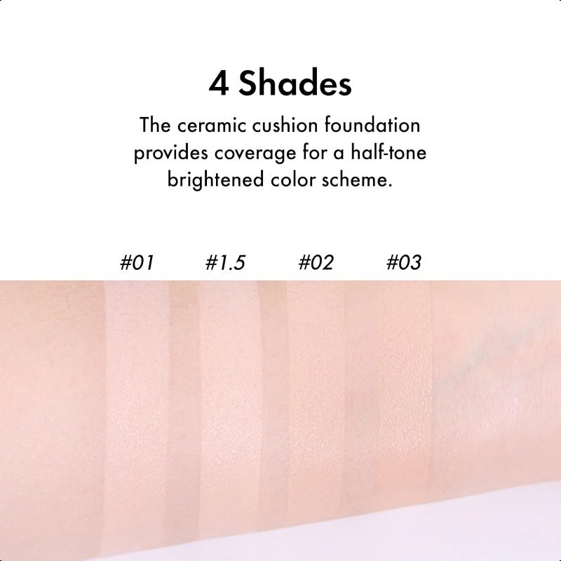 Amuse SEOUL Ceramic Skin Perfector Cushion Foundation(15g / 0.52oz.)