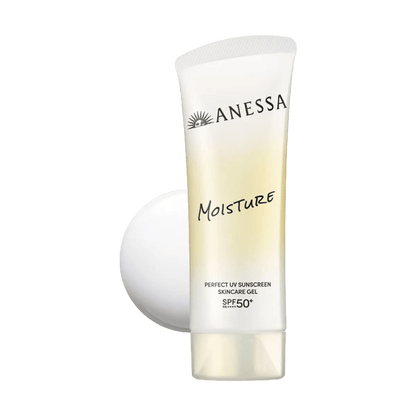 SHISEIDO Anessa Moisture Perfect UV Sunscreen Skincare Gel, SPF50+ PA++++, 90g/3.17 oz.