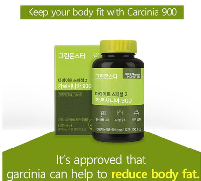 Green Monster Diet Special 2 Garcinia 900 100.8g (900mg x 112 tablets)