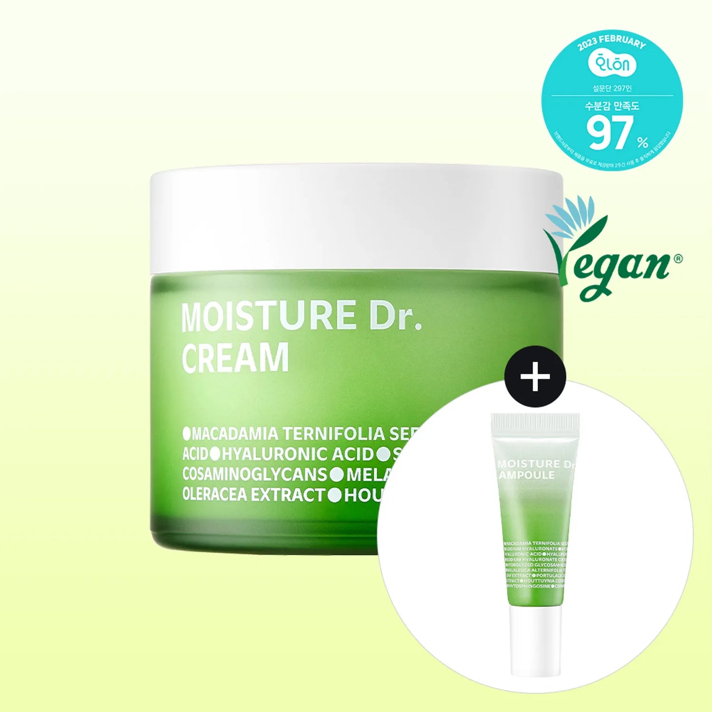 isoi 100-hour Moisture Dr. Cream 70mL Special Set (+Moisture Dr. Ampoule 10mL)