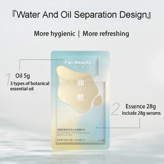 FAN BEAUTY DIARY Olive Oil Essence Moisturizing Mask - Essential Oil Moisturizing Sheet Mask - Seasonal Moisturizing and Soothing for Softened Skin - Whitening and Hydrating - 5-Pack
