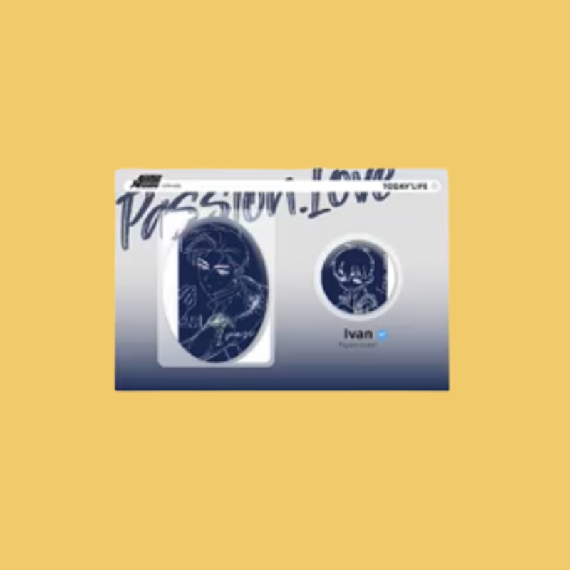 Alien Stage Passion Series - Line Art Irregular Badge Set(in stock now)