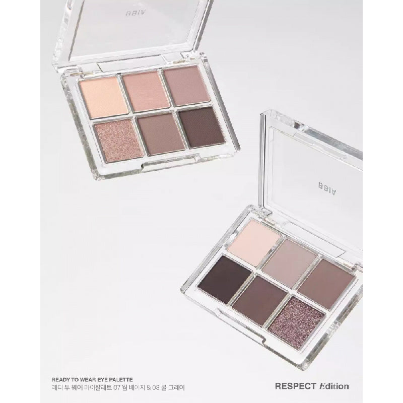 BBIA Six Color Eyeshadow Palette New Color Cold and Warm Tone Smoked Han Suxi 0708 Fall and Winter Atmosphere