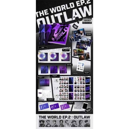 Ateez - The World Ep.2 : Outlaw (diary Ver.) | Cuotas sin interés Ateez - The World Ep.2 : Outlaw (diary Ver.) | Cuotas sin interés