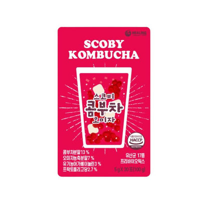 ティーゼン コンブチャ 韓国コンブチャパウダー - ベリー ピーチ レモン パイナップル シトロン