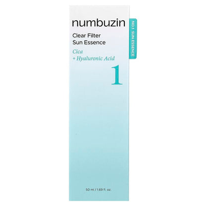 Numbuzin No.1 Clear Filter Sun Essence 50ml SPF50+ PA++++