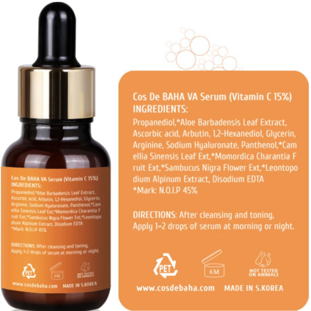 Cos De BAHA VA Vitamin C Serum 30ml (3 Options)