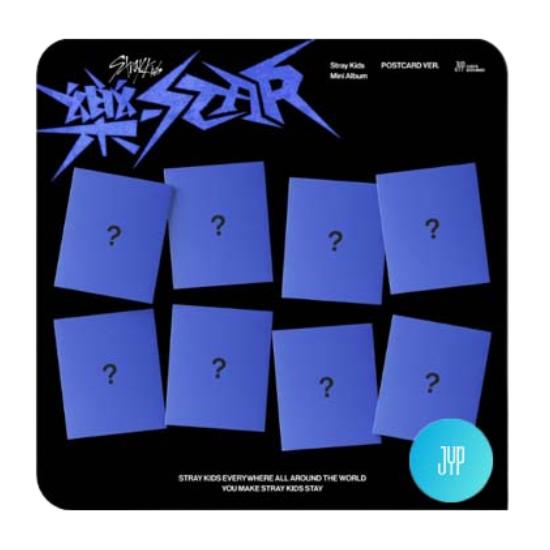 Stray Kids Mini Album ROCK-STAR (POSTCARD VER.)