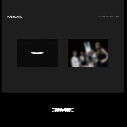 LE SSERAFIM FEARLESS (1ST MINI ALBUM) MONOCHROME BOUQUET Ver