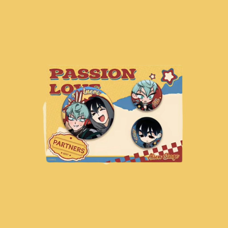 Alien Stage Partner Series - Badge Set(in stock now)