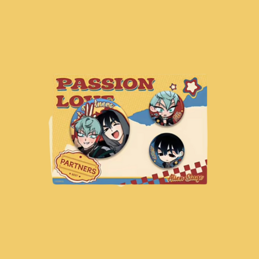Alien Stage Partner Series - Badge Set(in stock now)