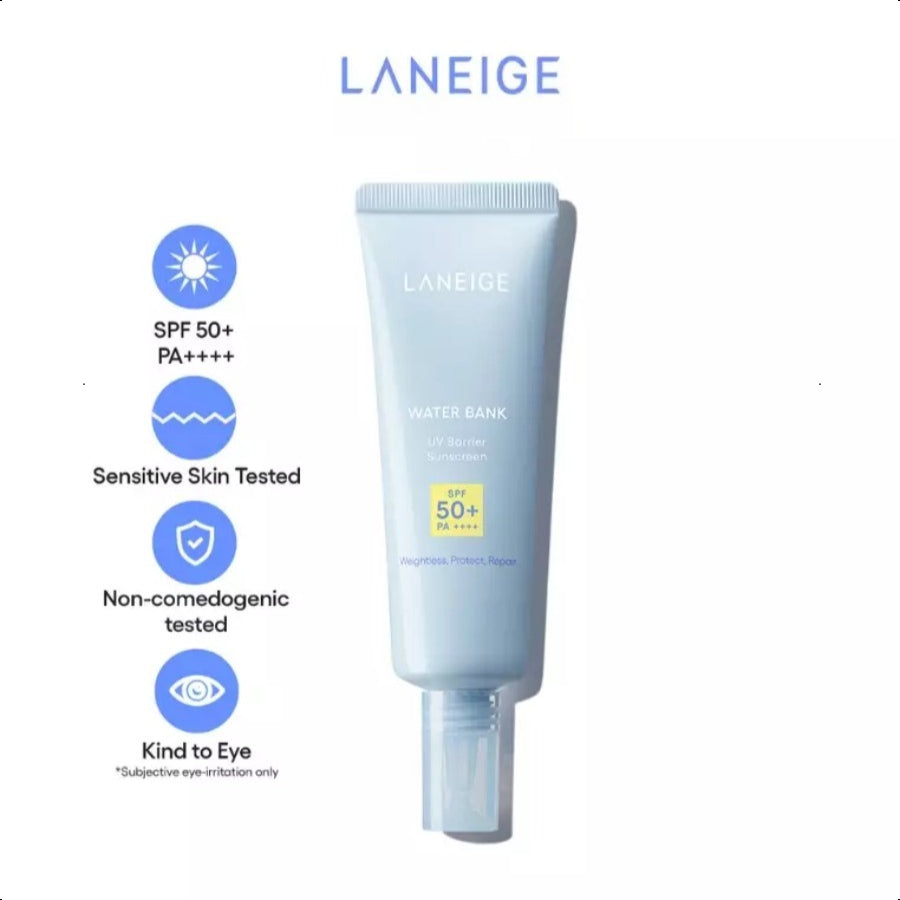 Laneige Water Bank UV Barrier Sunscreen SPF 50+ PA++++ - 50ML