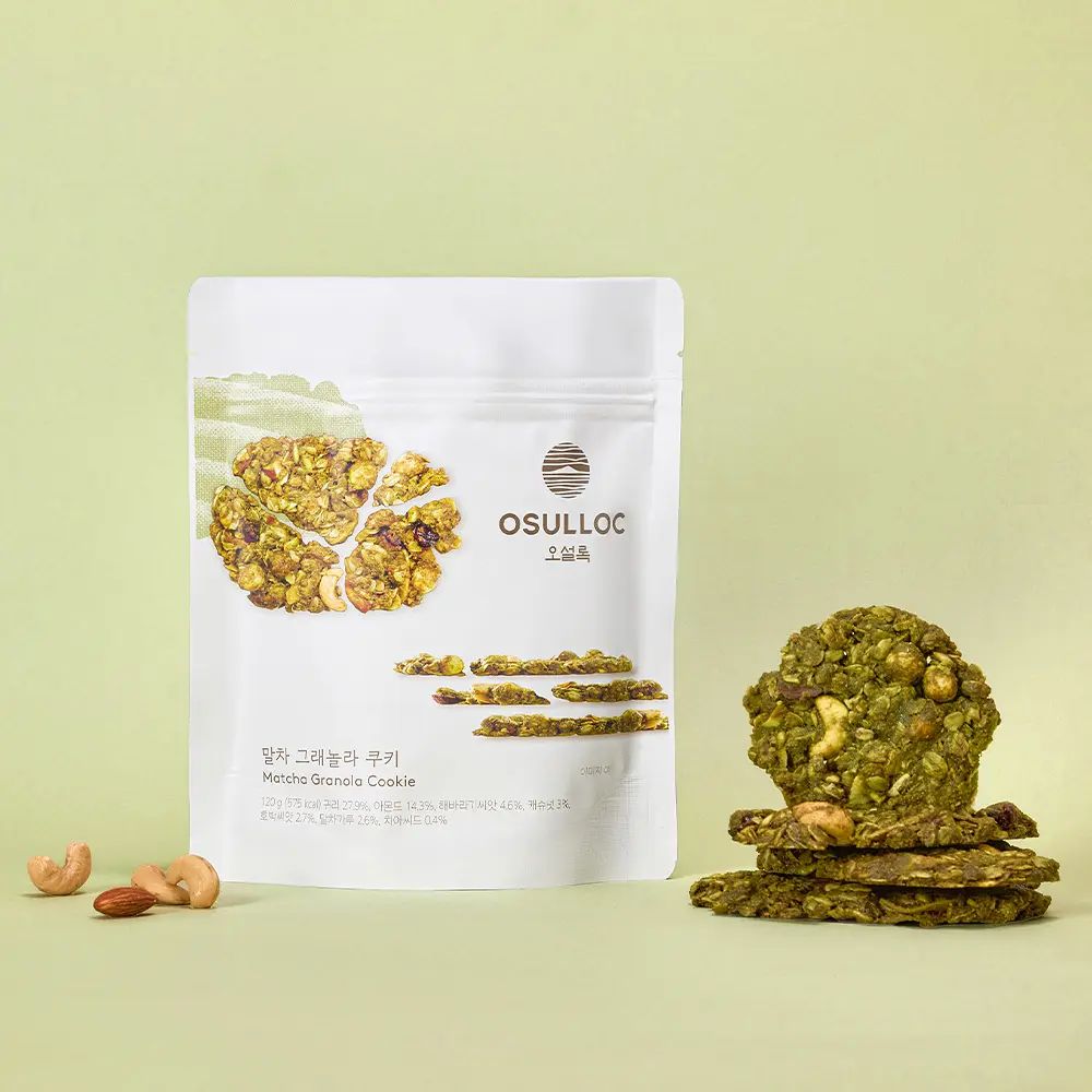 OSULLOC Matcha Granola Cookies120g