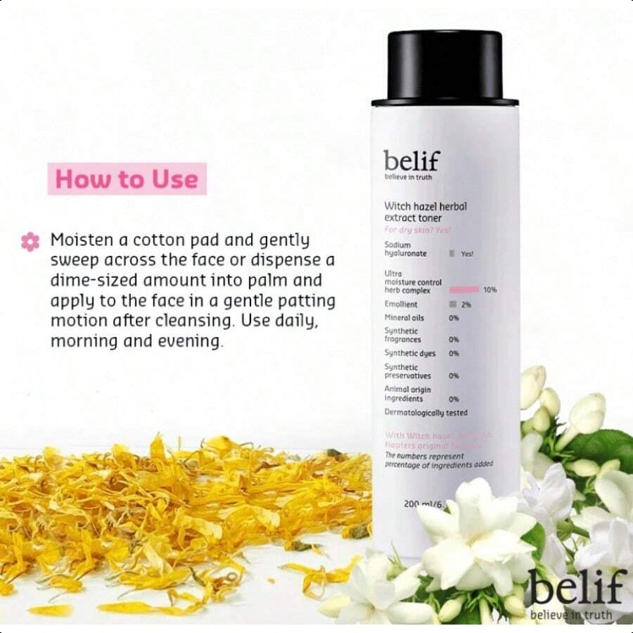 belif Witch Hazel Extract Toner  200ml/6.75Oz