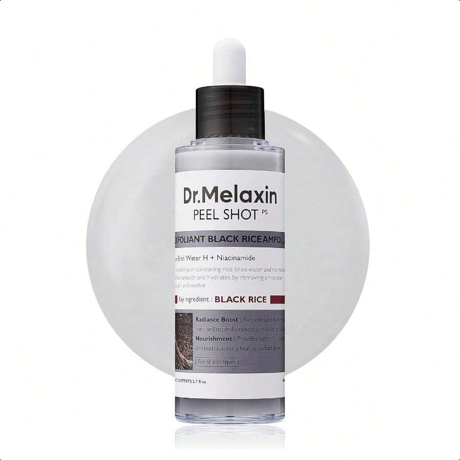 Dr.Melaxin Peel Shot Glow Black Rice Peeling Ampoule 80ml