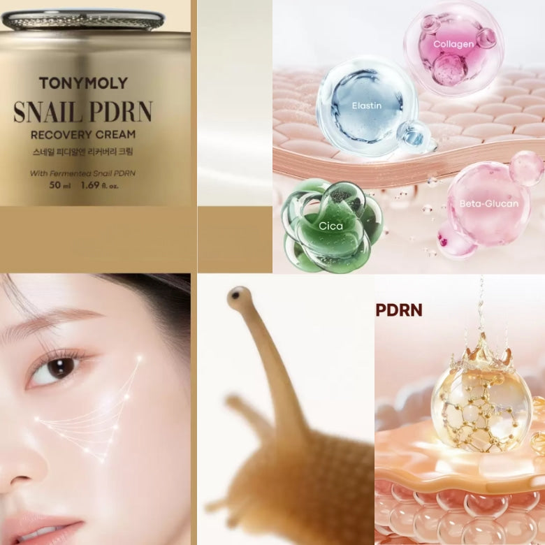 Tonymoly Snail Pdrn Recovery Cream 50ml