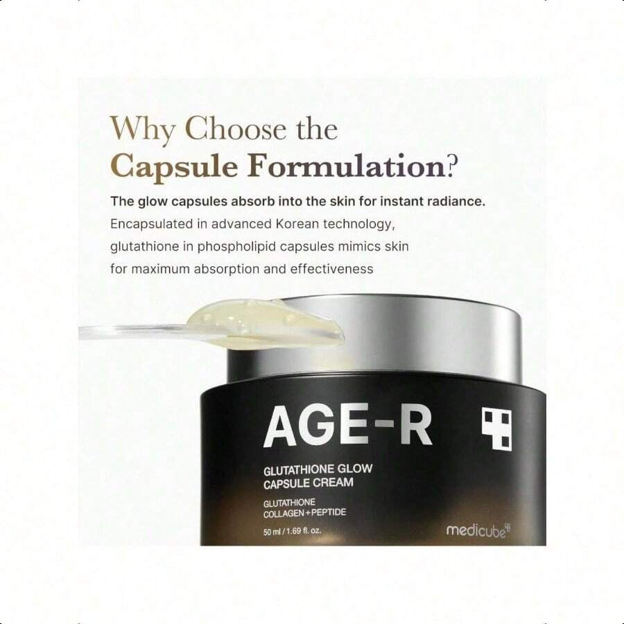 Medicube Age-R Glutathione Glow Capsule Cream 50ml