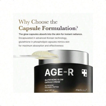 Medicube Age-R Glutathione Glow Capsule Cream 50ml