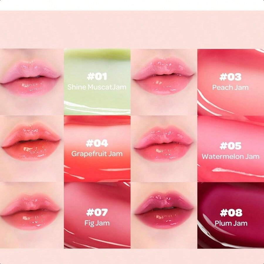 Colorgram TINTIN DORY LIP JAM 05 WATERMELON 3.5ml | Tinted Lip Jam, Hydrating & Plumping Lip Gloss With Lightweight, Non-Sticky Formula | Clear Radiance & Semi-Transparent Color