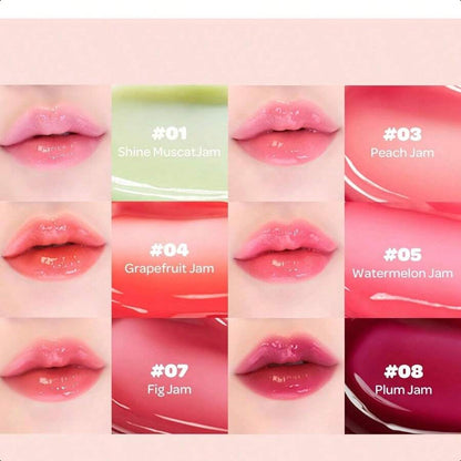 Colorgram TINTIN DORY LIP JAM 05 WATERMELON 3.5ml | Tinted Lip Jam, Hydrating & Plumping Lip Gloss With Lightweight, Non-Sticky Formula | Clear Radiance & Semi-Transparent Color